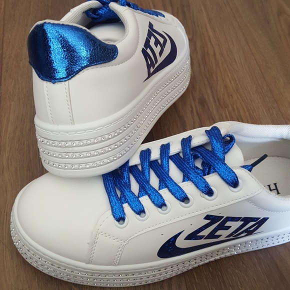 Personaled - Zeta phi beta Rhinestones sneakers - Picture 9 of 9